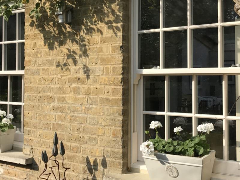 Sliding sash windows for a home in Winchester.