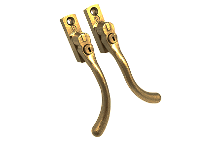 Teardrops Gold Handle