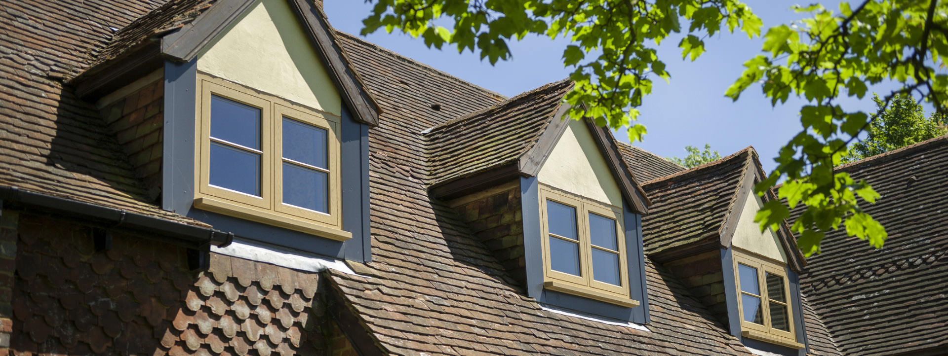 residence 9 windows installed in second floor of home