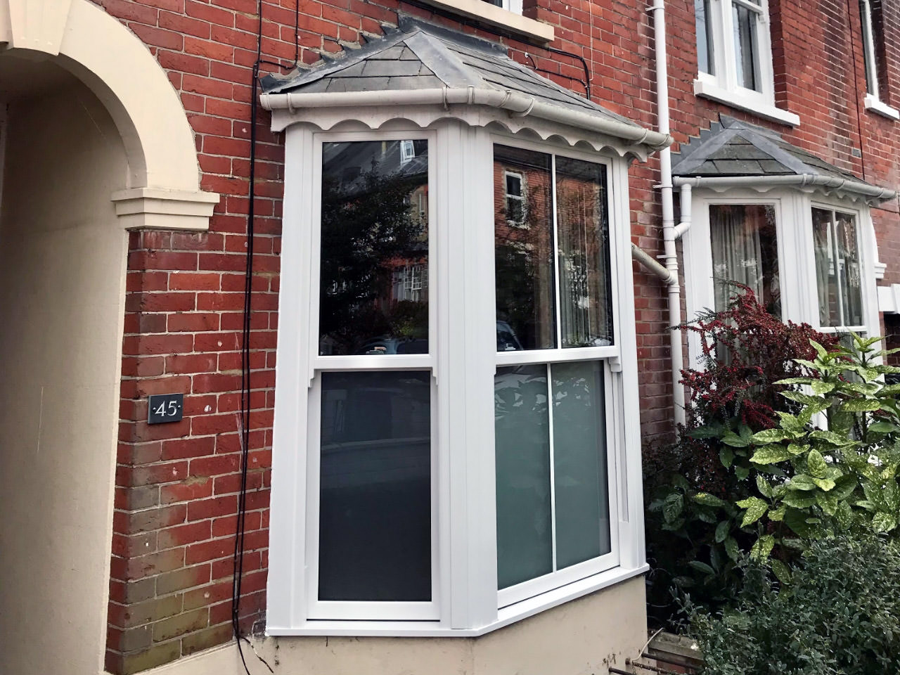 Double glazing sliding sash window in Winchester.