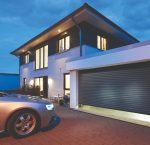 A Garador garage door for a home in Andover.