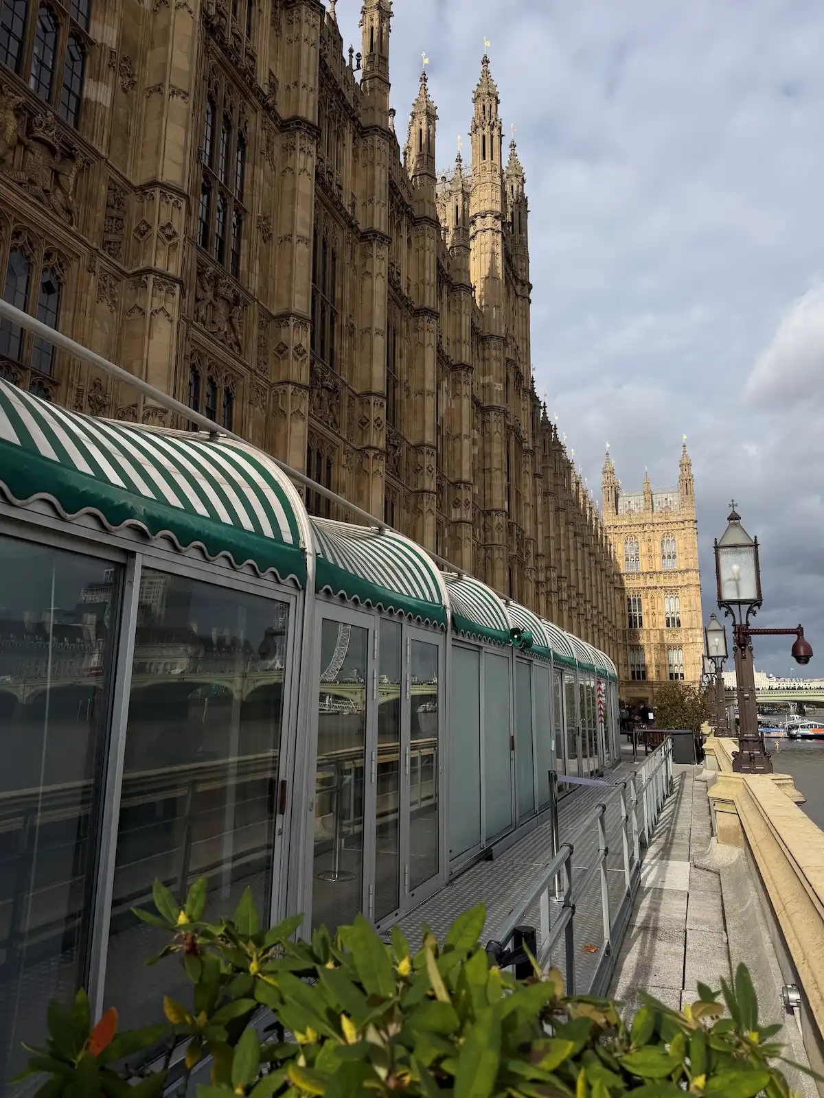Mark Pearce, Managing Director of KJM Group, attending the glass industry event at the Houses of Parliament in Westminster.