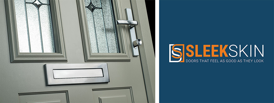 Smooth finish compsite door