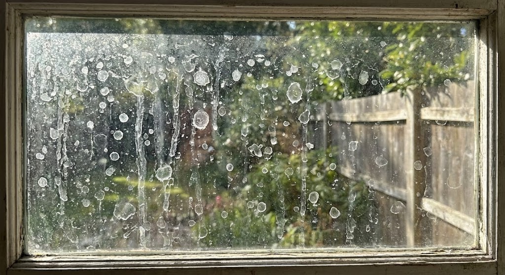 Hard Water Window Damage