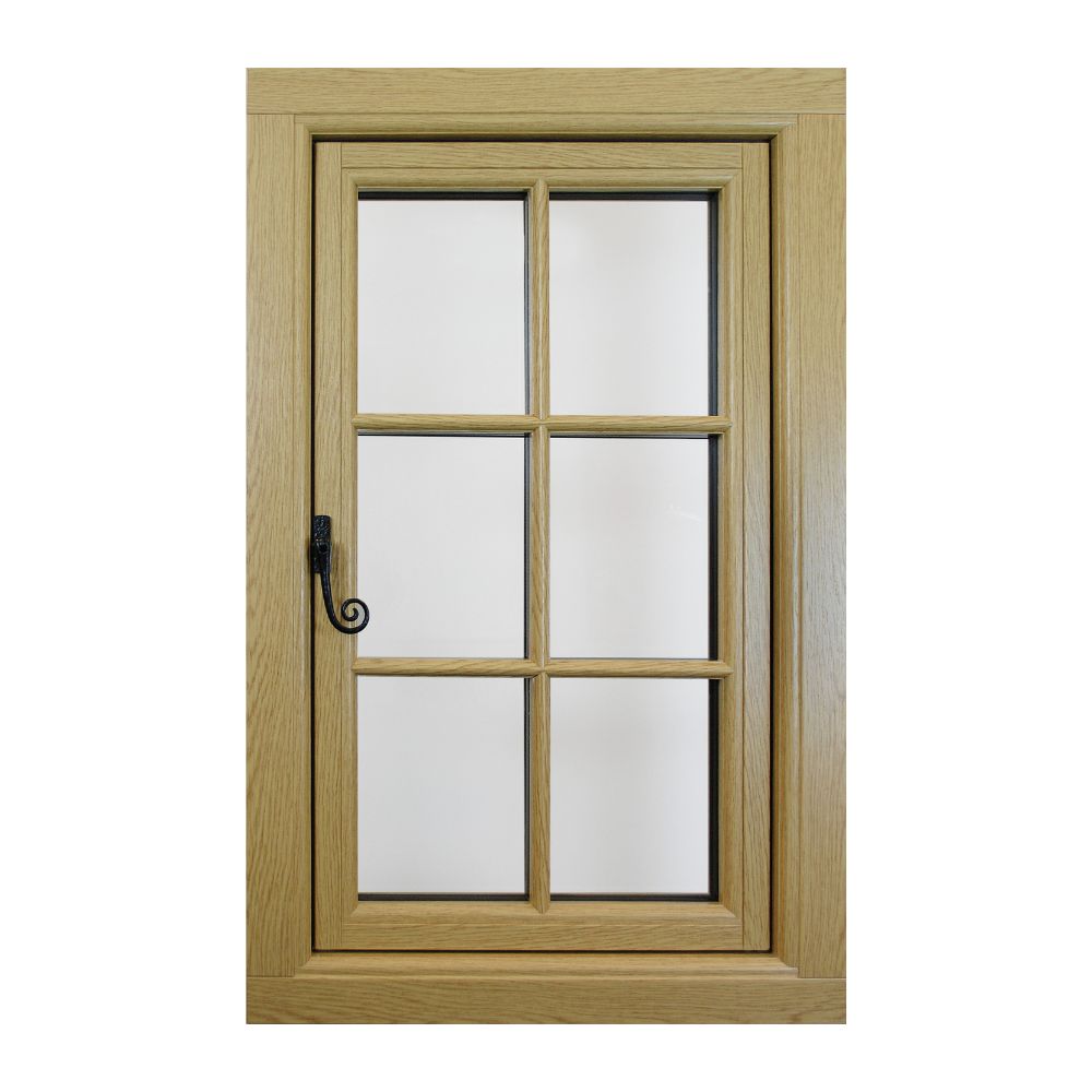 Close up of Residence 9 Timberweld corner joint showing authentic butt joint effect