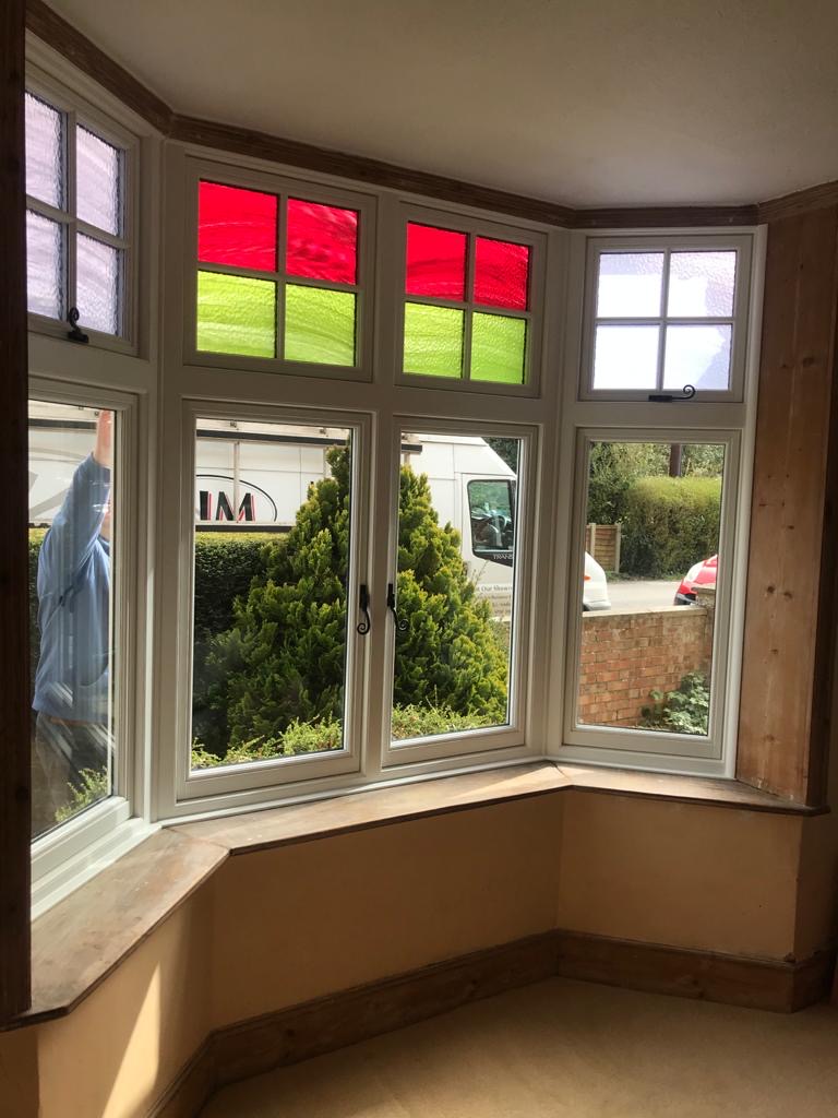Interior view of authentic Timber Bay Windows