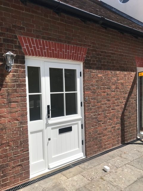Timber stable door, ideal for Stockbridge cottages