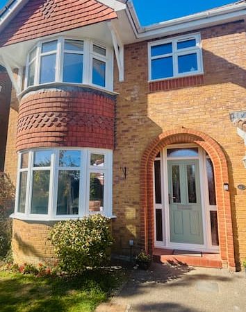 Bay Window and door installation in Hampshire