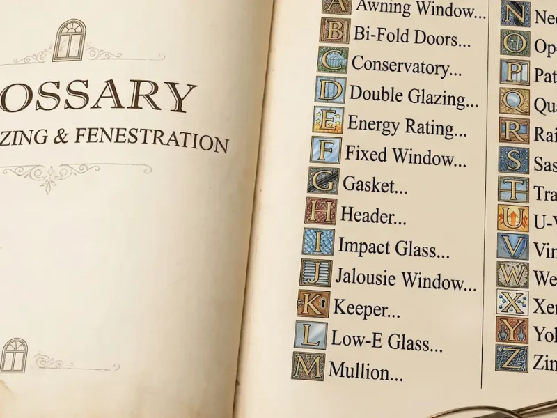 Glazing Glossary: A-Z of Window & Door Terminology