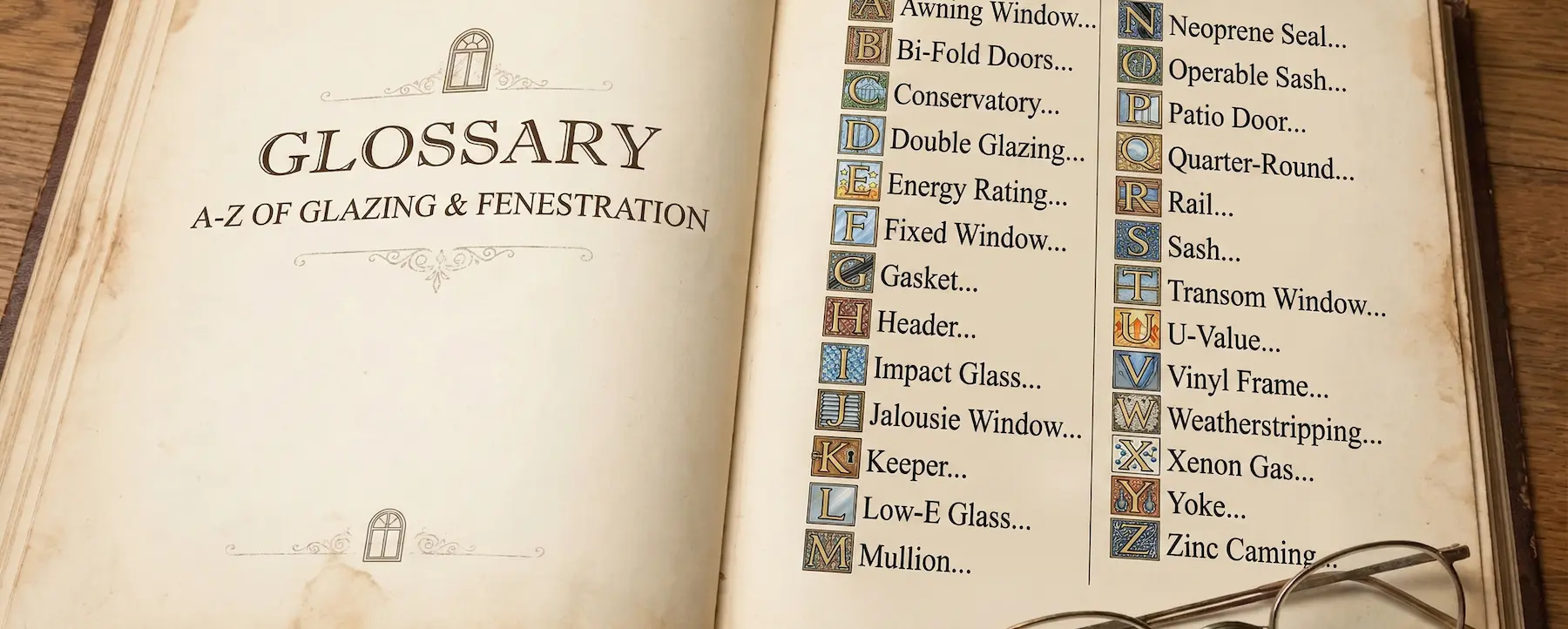 Glazing Glossary: A-Z of Window & Door Terminology